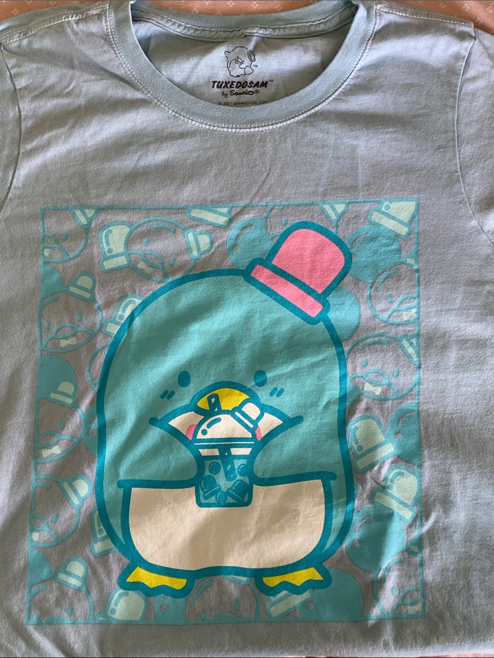 Sanrio Tuxedosam Short Sleeve Tee 💙🖤